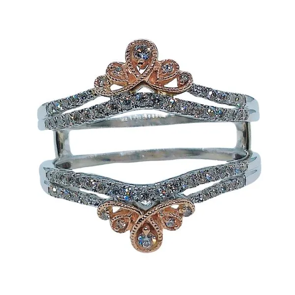 Emerald Cut Diamond Cluster Engagement Ring Image 4 Joint Venture Jewelry Cary, NC