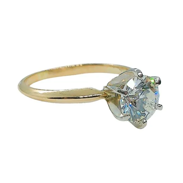 Diamond Solitare Engagement Ring Image 2 Joint Venture Jewelry Cary, NC