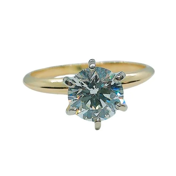 Diamond Solitare Engagement Ring Joint Venture Jewelry Cary, NC