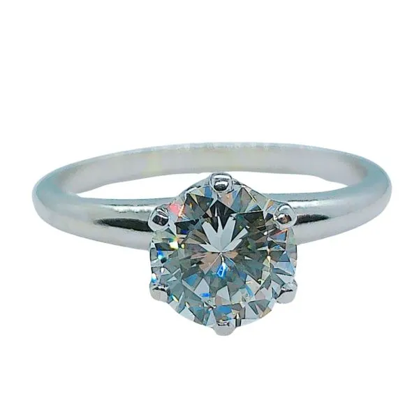 Diamond Solitaire Ring Joint Venture Jewelry Cary, NC