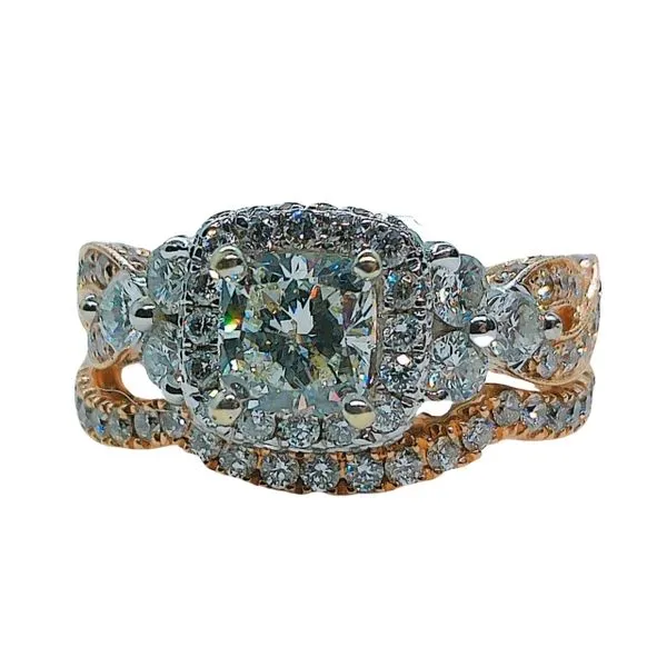 Neil Lane Diamond Engagement Ring and Band Set Joint Venture Jewelry Cary, NC