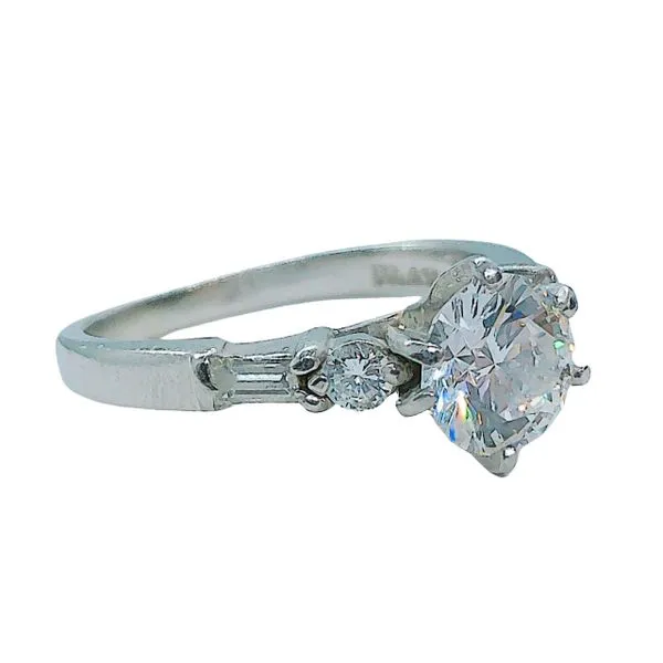 Round Diamond Engagement Ring Image 2 Joint Venture Jewelry Cary, NC