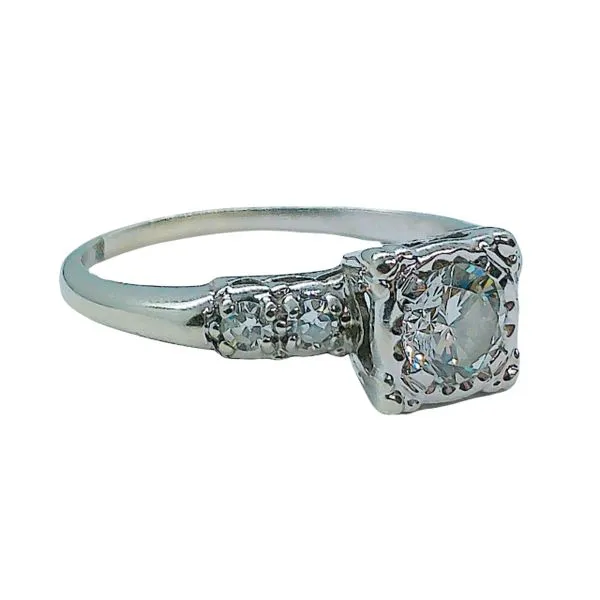 Transition Cut Diamond Engagement Ring Image 2 Joint Venture Jewelry Cary, NC