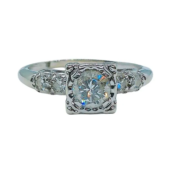 Transition Cut Diamond Engagement Ring Joint Venture Jewelry Cary, NC