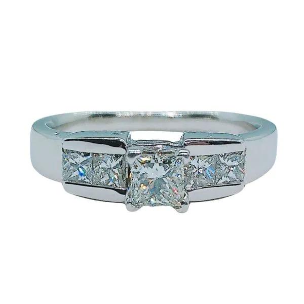Princess Cut Diamond Engagement Ring Joint Venture Jewelry Cary, NC