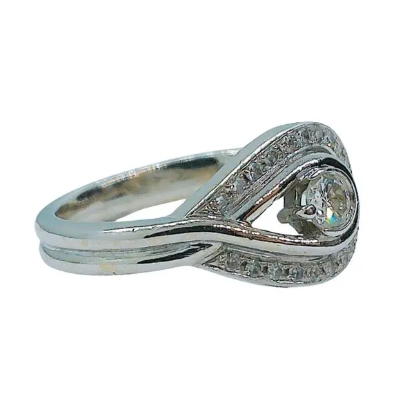 Looped Diamond Fashion Ring Image 2 Joint Venture Jewelry Cary, NC