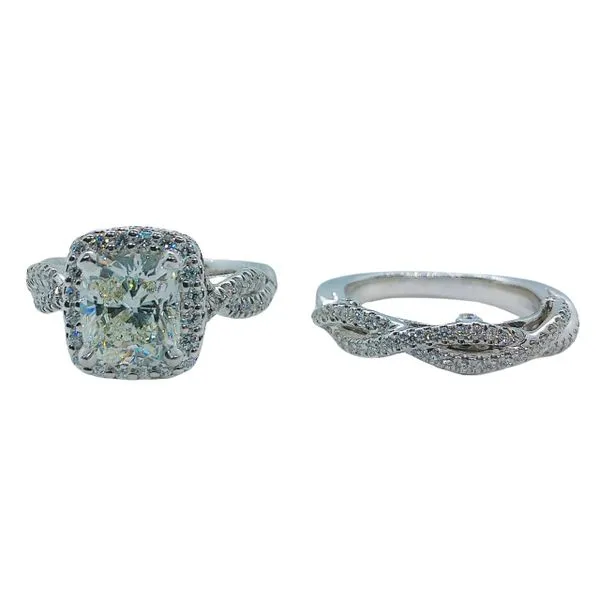 Verragio Diamond Engagement Ring Set Image 3 Joint Venture Jewelry Cary, NC