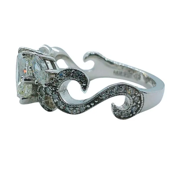 Marquise Cut Diamond Engagement Ring Image 3 Joint Venture Jewelry Cary, NC