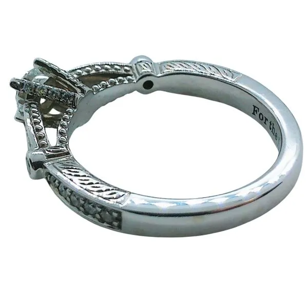 Round Brilliant Diamond Engagement Ring Image 3 Joint Venture Jewelry Cary, NC