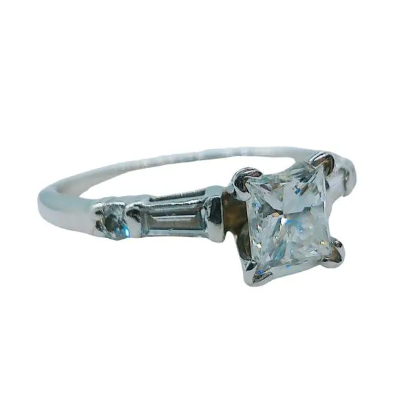 Princess Cut Diamond Engagement Ring Image 2 Joint Venture Jewelry Cary, NC