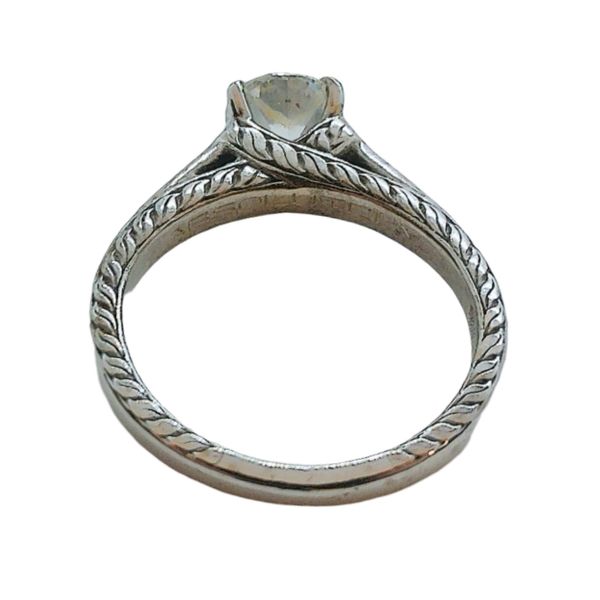 Scott Kay Platinum 0.75ct Diamond Engagement Ring Set Image 4 Joint Venture Jewelry Cary, NC
