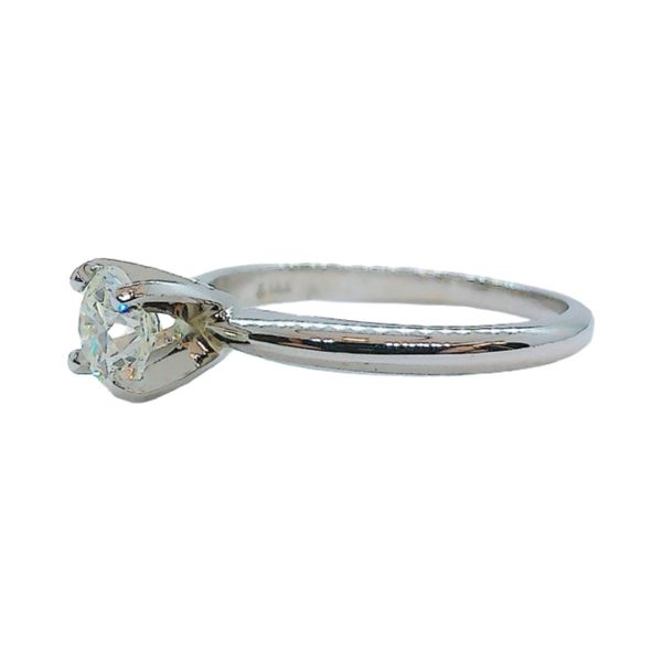 14K White Gold 0.57ct GIA Diamond Engagement Ring Image 2 Joint Venture Jewelry Cary, NC