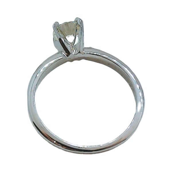 14K White Gold 0.57ct GIA Diamond Engagement Ring Image 3 Joint Venture Jewelry Cary, NC