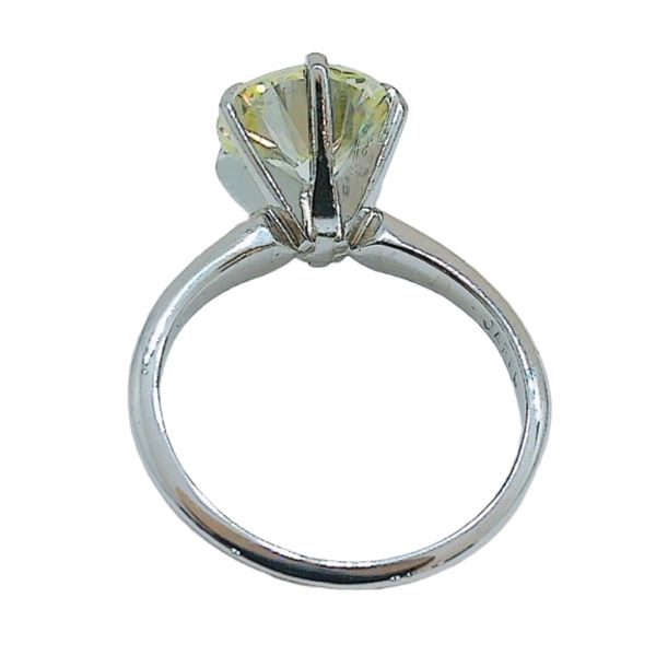 Platinum 2.02ct J SI1 Diamond Solitaire Engagement Ring Image 2 Joint Venture Jewelry Cary, NC