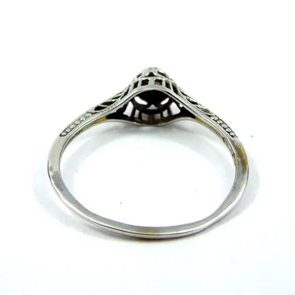 Vintage Diamond Engagement Ring Image 3 Joint Venture Jewelry Cary, NC