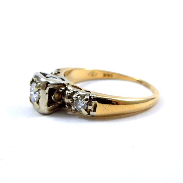 1940s Diamond Engagement Ring Image 2 Joint Venture Jewelry Cary, NC