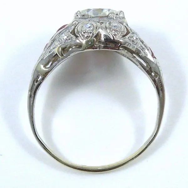 Transition Cut Diamond Engagement Ring Image 2 Joint Venture Jewelry Cary, NC