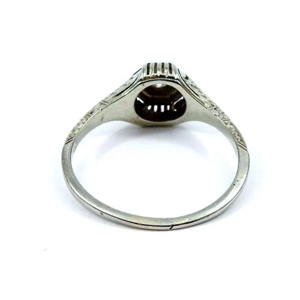 Vintage Diamond Engagement Ring Image 3 Joint Venture Jewelry Cary, NC