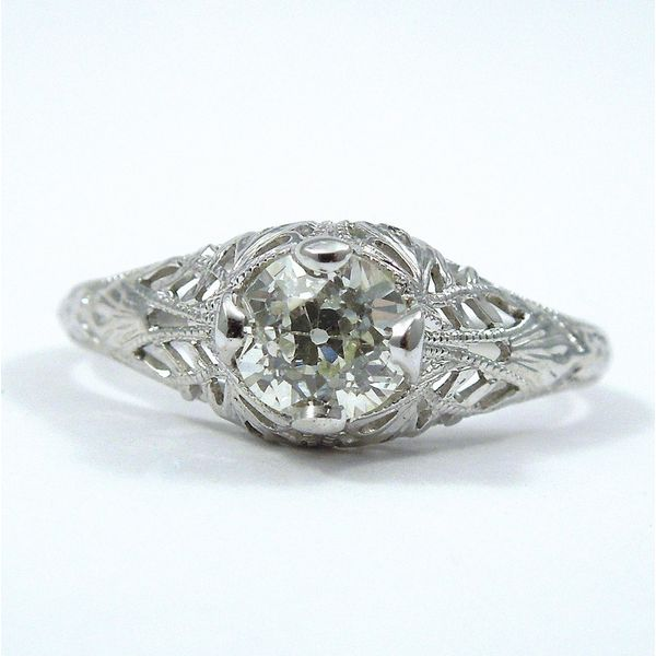 Vintage Diamond Engagement Ring Joint Venture Jewelry Cary, NC