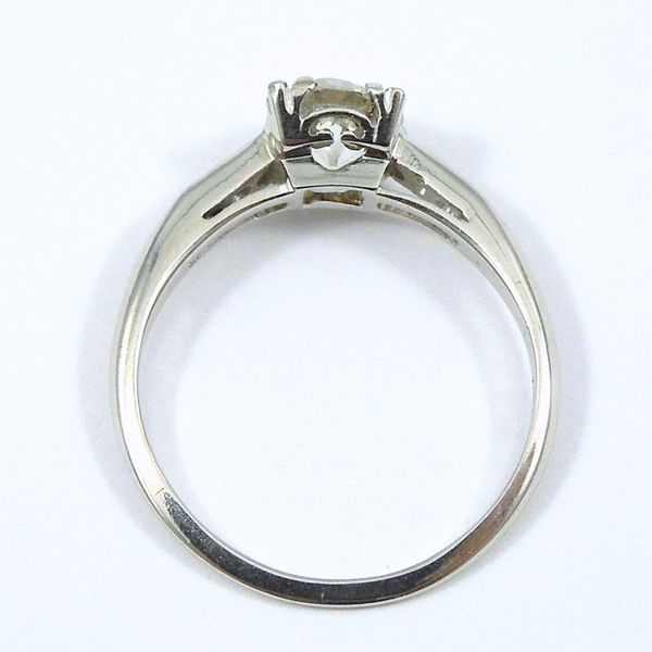 Euro Cut Diamond Engagement Ring Image 2 Joint Venture Jewelry Cary, NC