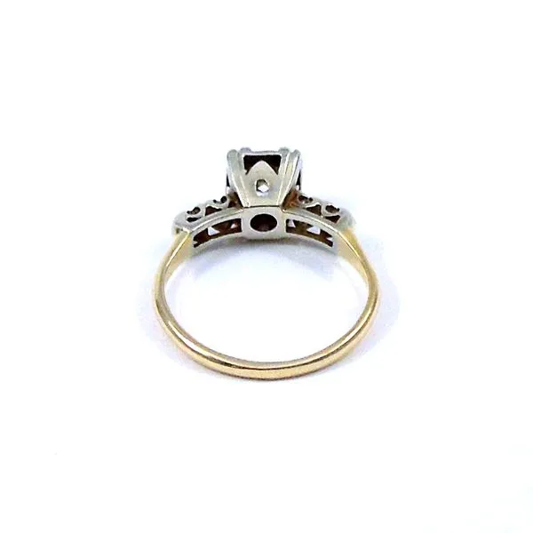 Vintage Diamond Engagement Ring Image 3 Joint Venture Jewelry Cary, NC