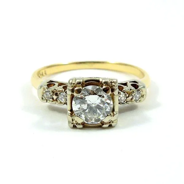Vintage Diamond Engagement Ring Joint Venture Jewelry Cary, NC