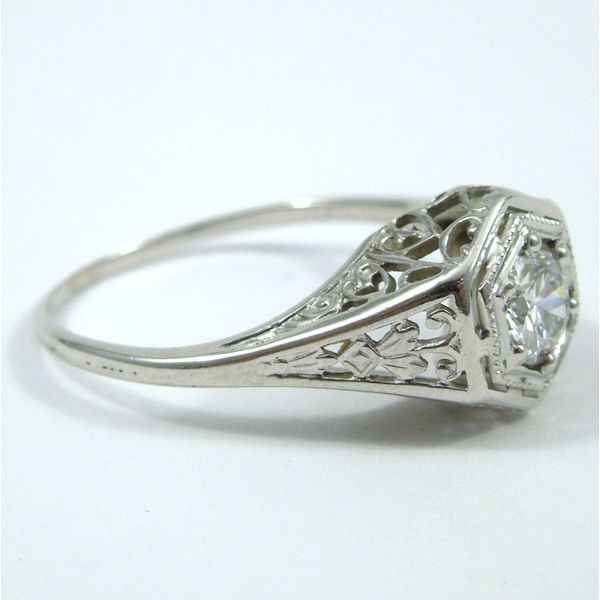 Transition Cut Diamond Engagement Ring Image 2 Joint Venture Jewelry Cary, NC