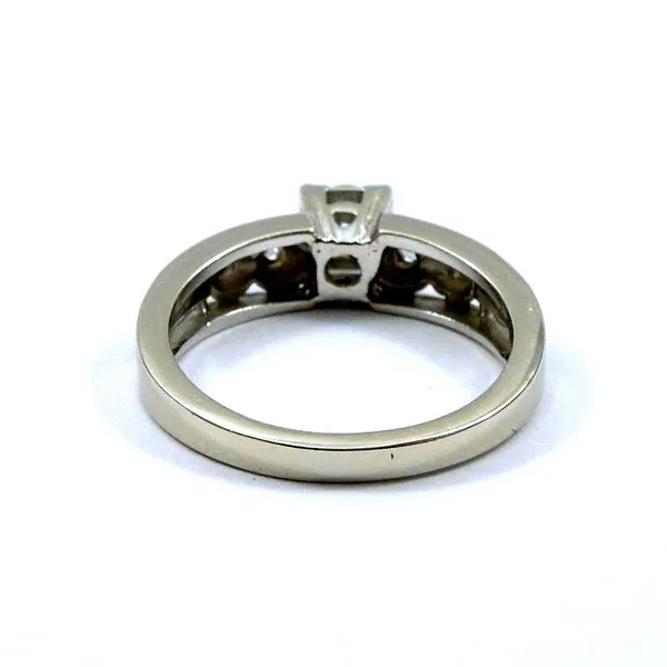 Vintage Mine Cut Engagement Ring Image 3 Joint Venture Jewelry Cary, NC