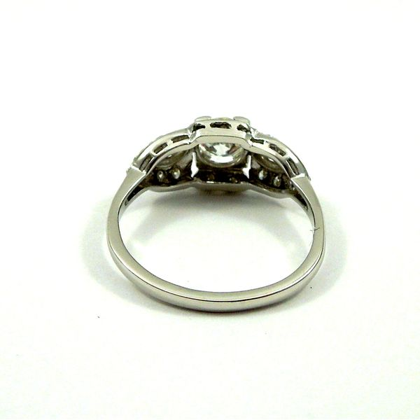 Vintage Old Euro Cut Diamond Engagement Ring Image 3 Joint Venture Jewelry Cary, NC