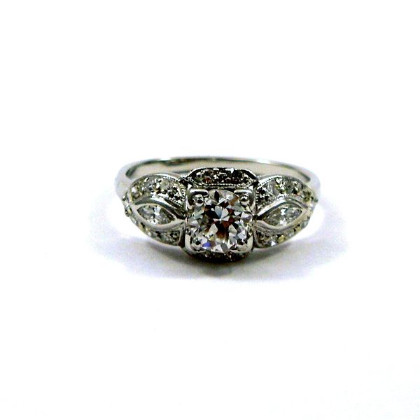 Vintage Old Euro Cut Diamond Engagement Ring Joint Venture Jewelry Cary, NC