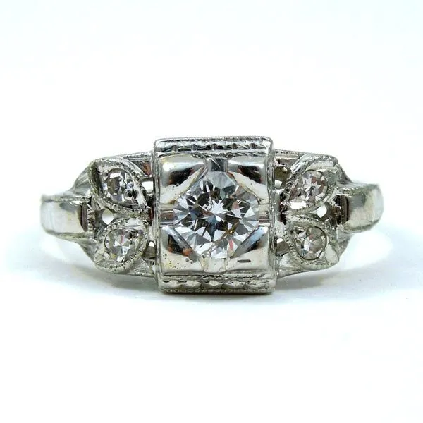 Vintage Diamond Engagement Ring Joint Venture Jewelry Cary, NC