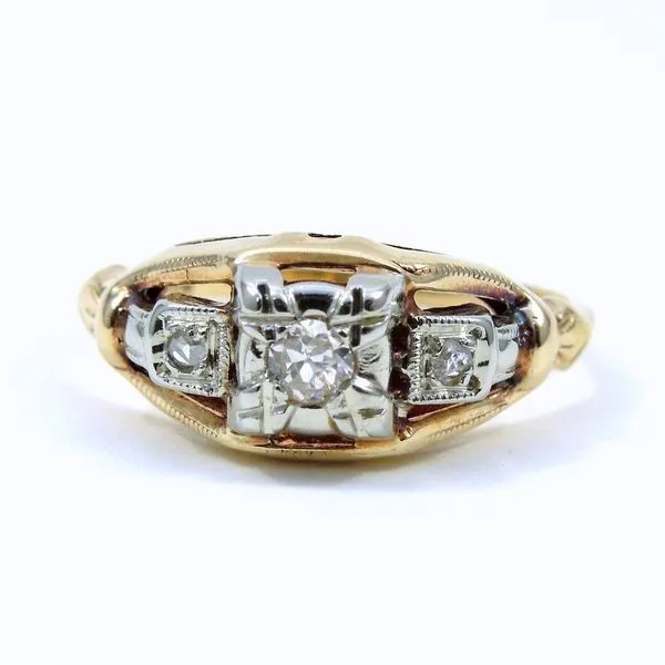 Vintage Diamond Engagement Ring Joint Venture Jewelry Cary, NC