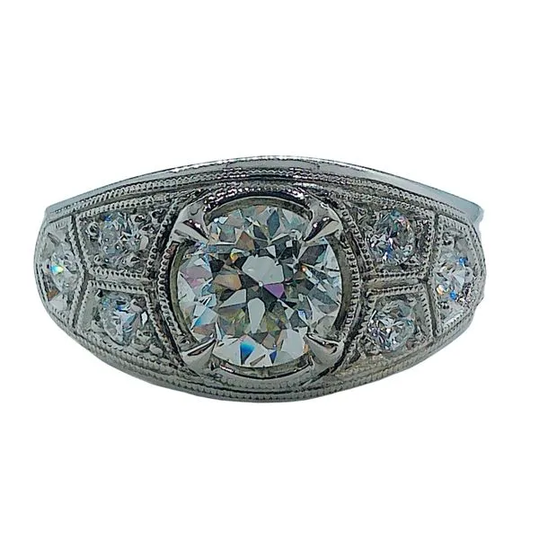 Vintage Mine Cut Band Style Ring Joint Venture Jewelry Cary, NC