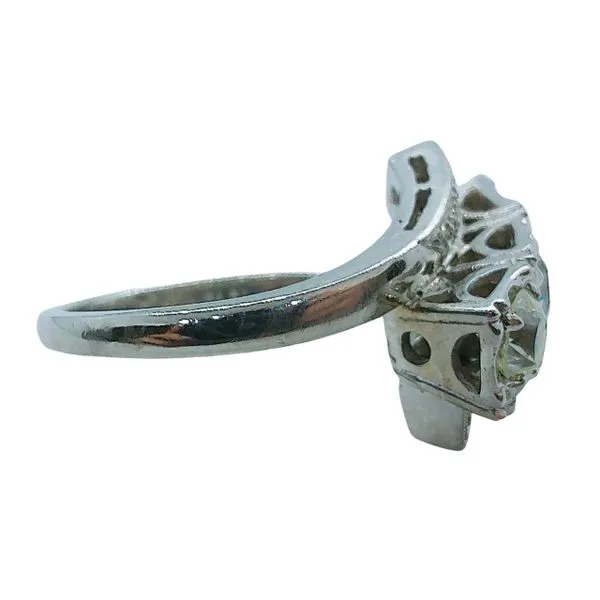 Vintage Mine Cut Bypass Ring Image 2 Joint Venture Jewelry Cary, NC