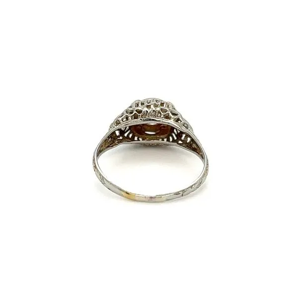Art Deco Antique Diamond Engagement Ring Image 3 Joint Venture Jewelry Cary, NC