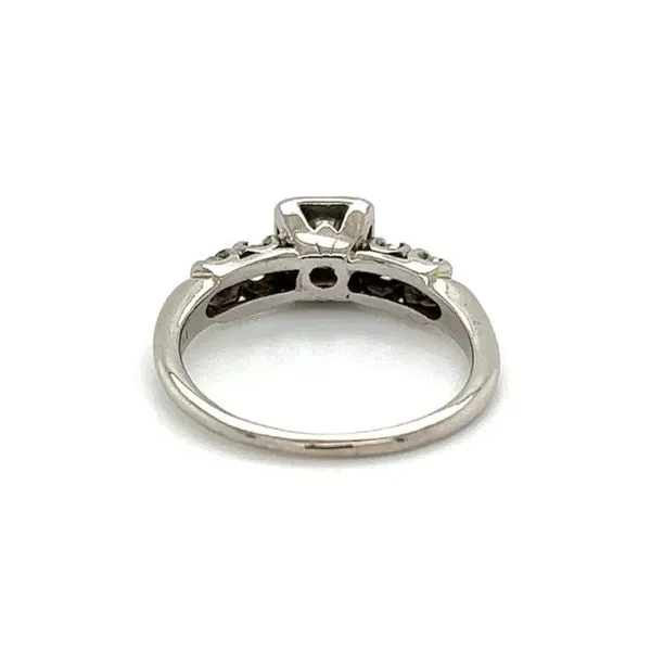 Transition Cut Deco Engagement Ring Image 3 Joint Venture Jewelry Cary, NC