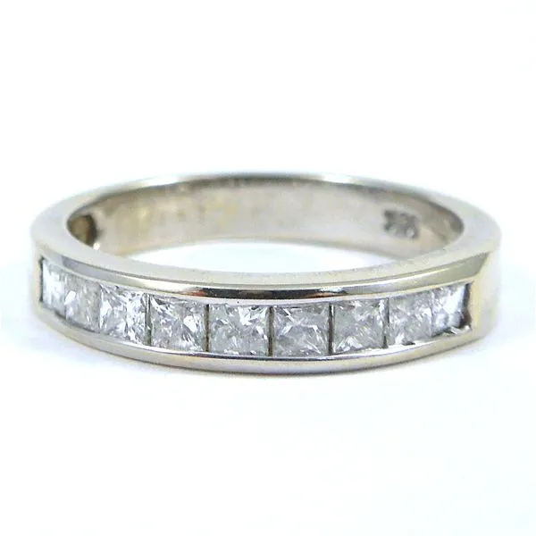 Princess Cut Diamond Wedding Band Joint Venture Jewelry Cary, NC