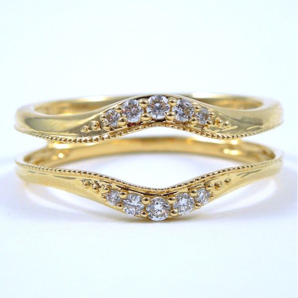 Guard Wrap Style Wedding Band Joint Venture Jewelry Cary, NC