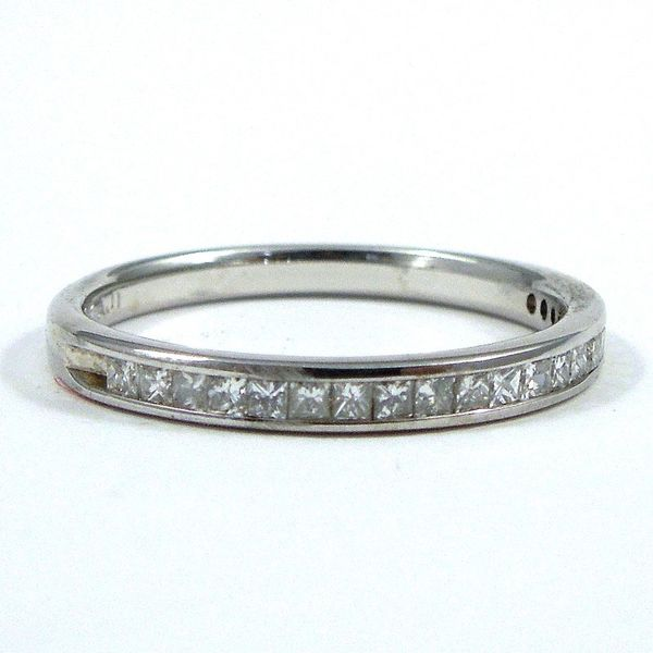 Princess Cut Diamond Wedding Band Joint Venture Jewelry Cary, NC