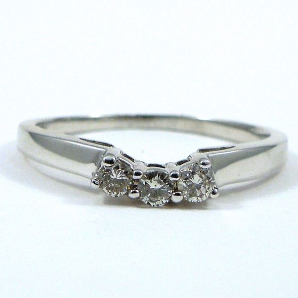 Diamond Wrap Wedding Band Joint Venture Jewelry Cary, NC