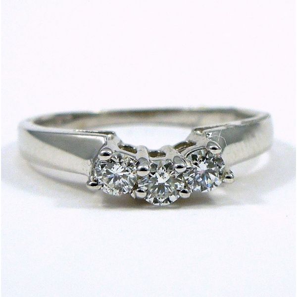 Diamond Wrap Wedding Band Joint Venture Jewelry Cary, NC