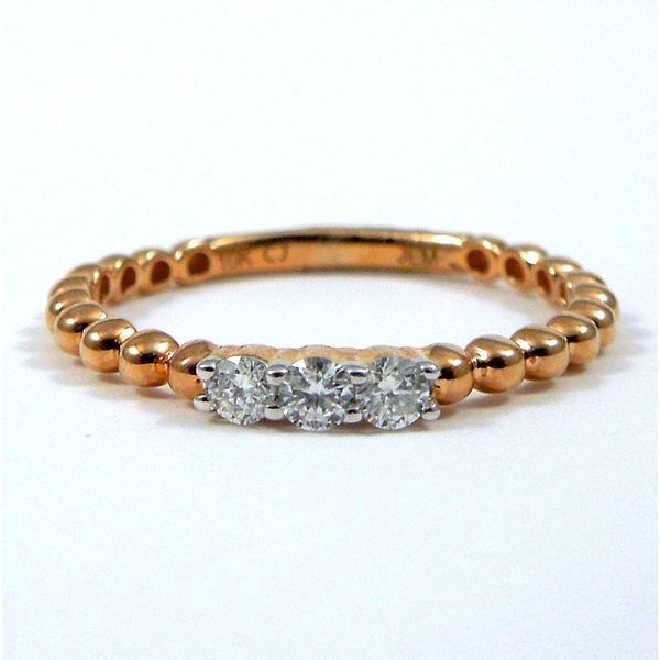 Rose Gold Wedding Band Joint Venture Jewelry Cary, NC