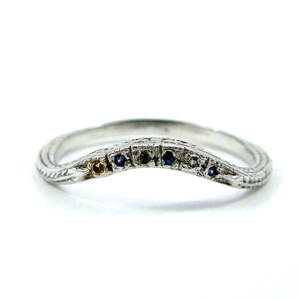 Sapphire and Diamond Band Joint Venture Jewelry Cary, NC