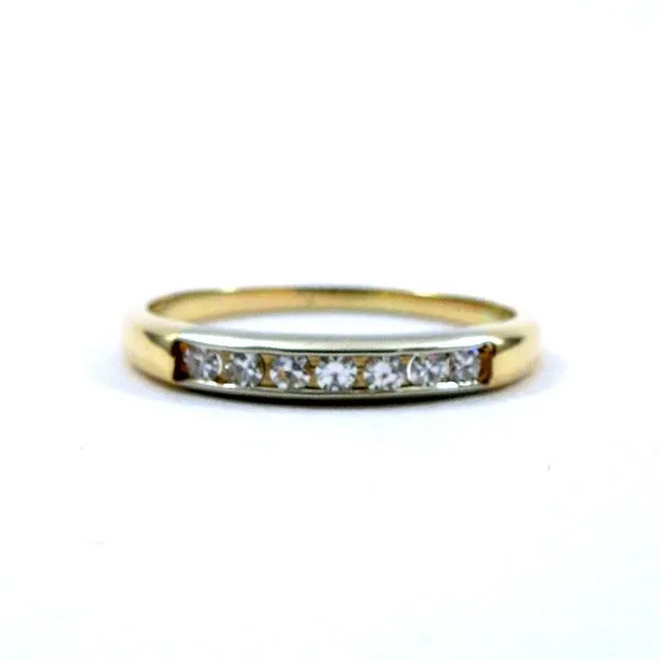 Channel Set Diamond Wedding Band Joint Venture Jewelry Cary, NC