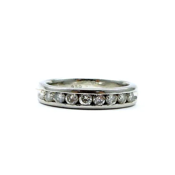 Platinum Channel Set Diamond Wedding Band Joint Venture Jewelry Cary, NC