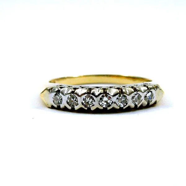 Seven Stone Diamond Wedding Band Joint Venture Jewelry Cary, NC