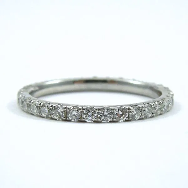 Platinum Diamond Eternity Wedding Band Joint Venture Jewelry Cary, NC