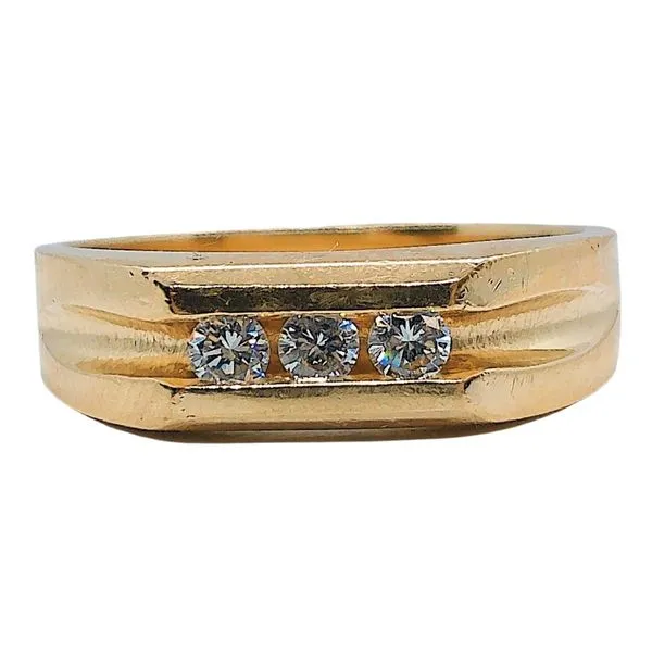 Gents Diamond Wedding Band Joint Venture Jewelry Cary, NC