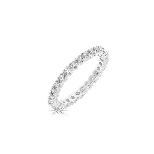 Half Carat Diamond Eternity Band Image 3 Joint Venture Jewelry Cary, NC