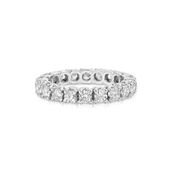 Two Carat Eternity Wedding Band Joint Venture Jewelry Cary, NC